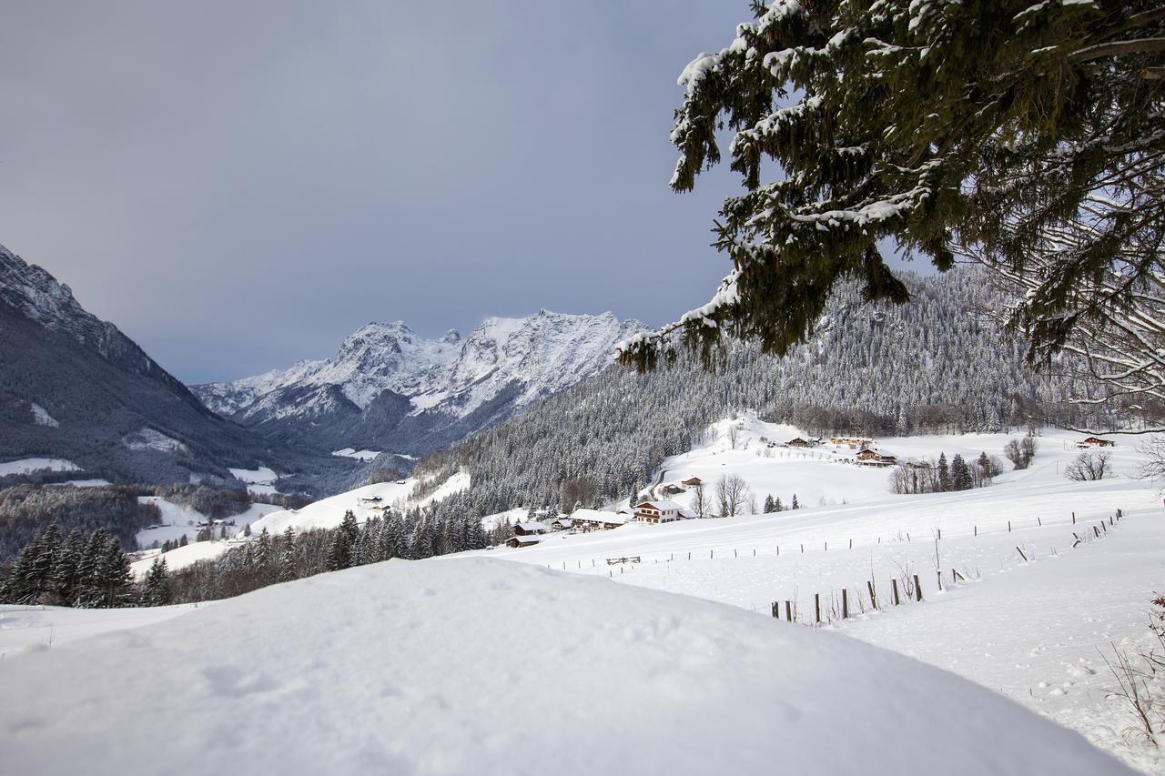 Ramsau bei Berchtesgaden Hotel-Gasthof Nutzkaser מראה חיצוני תמונה